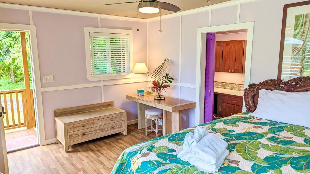 Hawaiian Sanctuary Eco Retreat Center Villa Pahoa Exteriör bild
